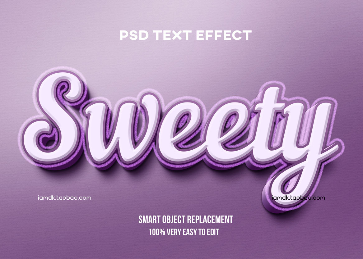 潮流霓虹3D效果标题Logo设计PS样机模板素材 Psd Text Effect Set Vol 24插图6