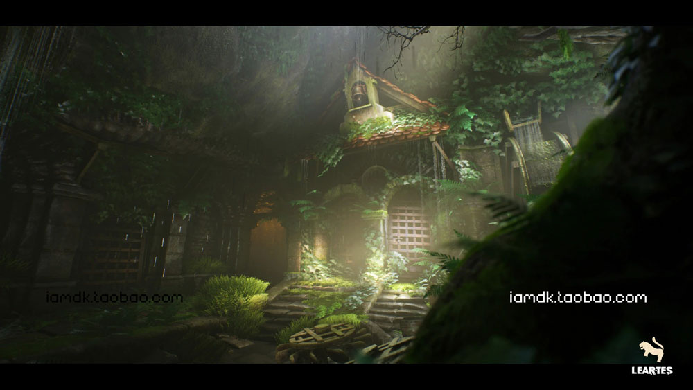 UE模型  复古废弃游戏房屋水车3D设计素材 Unreal Engine – Watermills / Nature Environment插图5