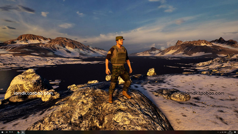 UE模型 31个模块化游戏军事男性士兵角色3D设计素材 Unreal Engine – Modular military character插图7 UE模型 31个模块化游戏军事男性士兵角色3D设计素材 Unreal Engine – Modular military character插图7