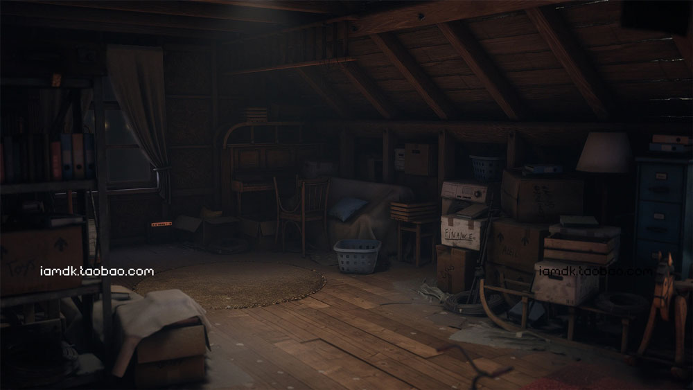 UE模型 复古怀旧游戏卡通带阁楼房屋室内场景设计素材 Unreal Engine – Grandpa’s Attic (Furniture storage props)插图10 UE模型 复古怀旧游戏卡通带阁楼房屋室内场景设计素材 Unreal Engine – Grandpa’s Attic (Furniture storage props)插图10