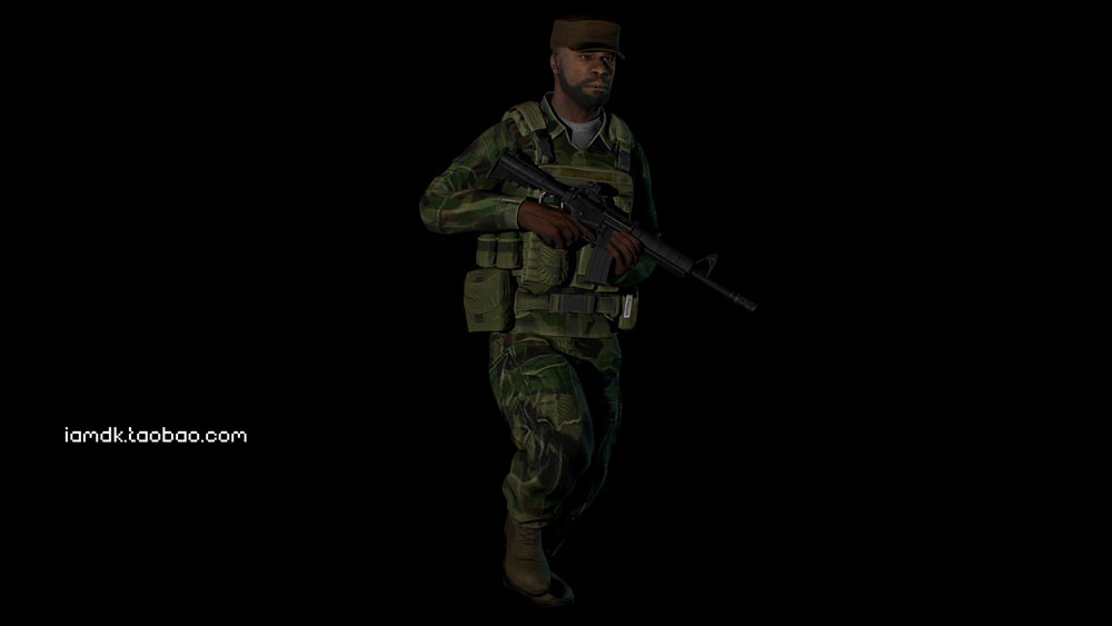 UE模型 31个模块化游戏军事男性士兵角色3D设计素材 Unreal Engine – Modular military character插图17 UE模型 31个模块化游戏军事男性士兵角色3D设计素材 Unreal Engine – Modular military character插图17