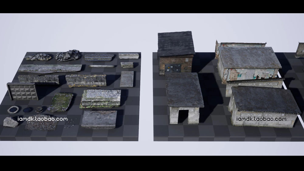UE模型 复古游戏东欧贫民窟破损房屋3D设计素材 Unreal Engine – Eastern Europe Slums插图18