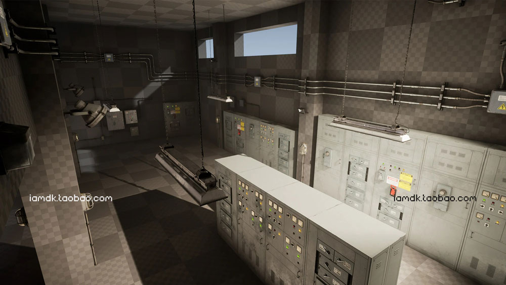UE模型 工业控制面板电气导管管道3D设计素材 Unreal Engine – Industrial Electrical Utility插图3