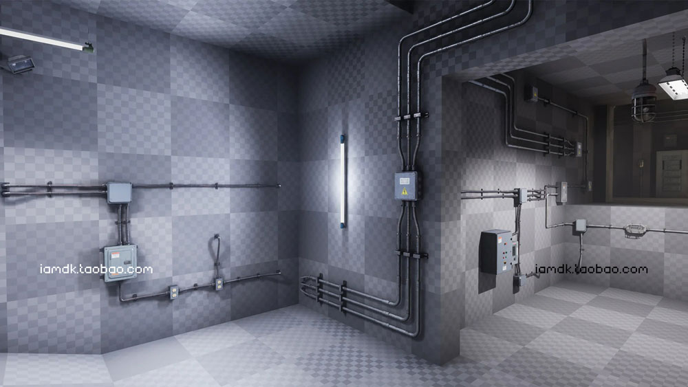 UE模型 工业控制面板电气导管管道3D设计素材 Unreal Engine – Industrial Electrical Utility插图12
