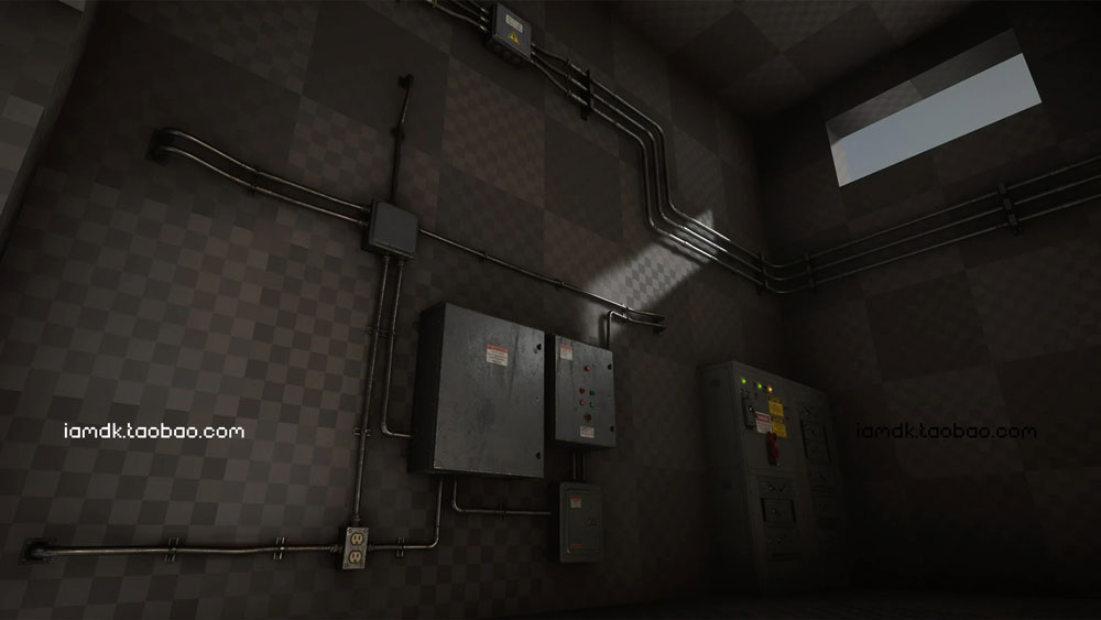 UE模型 工业控制面板电气导管管道3D设计素材 Unreal Engine – Industrial Electrical Utility插图13