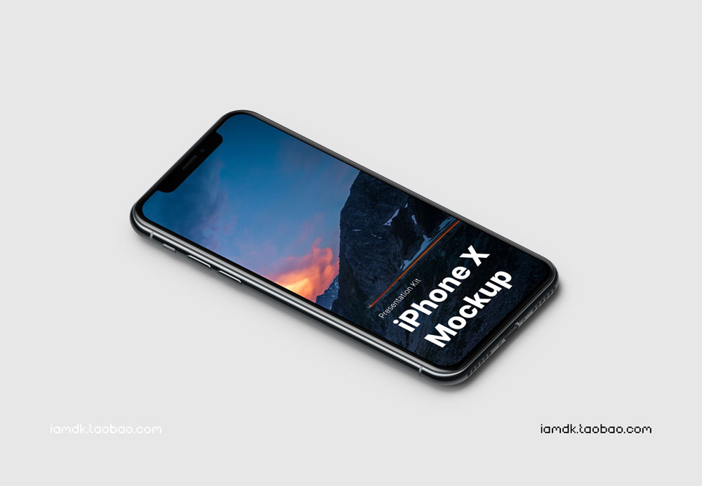 高品质APP界面设计苹果iPhone X手机屏幕演示样机模板 Apple iPhone X Mockups插图6