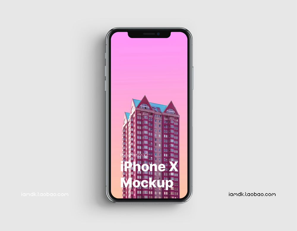 高品质APP界面设计苹果iPhone X手机屏幕演示样机模板 Apple iPhone X Mockups插图7