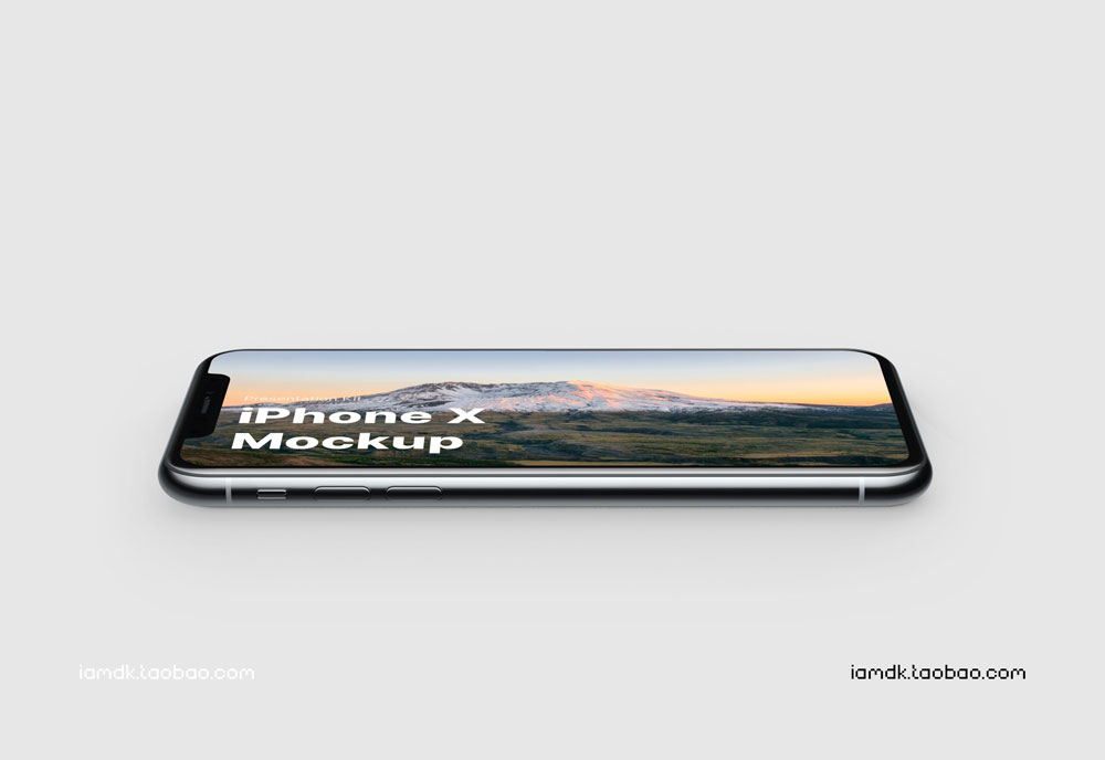 高品质APP界面设计苹果iPhone X手机屏幕演示样机模板 Apple iPhone X Mockups插图8
