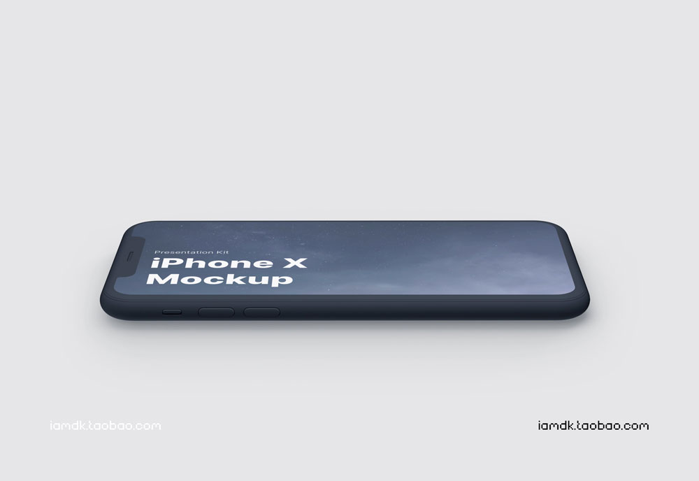 高品质APP界面设计苹果iPhone X手机屏幕演示样机模板 Apple iPhone X Mockups插图5