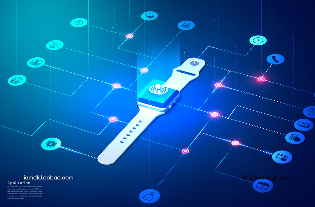 时尚手机安全网络智能科技PSD设计素材源文件 Cyber Security Poster Template插图10