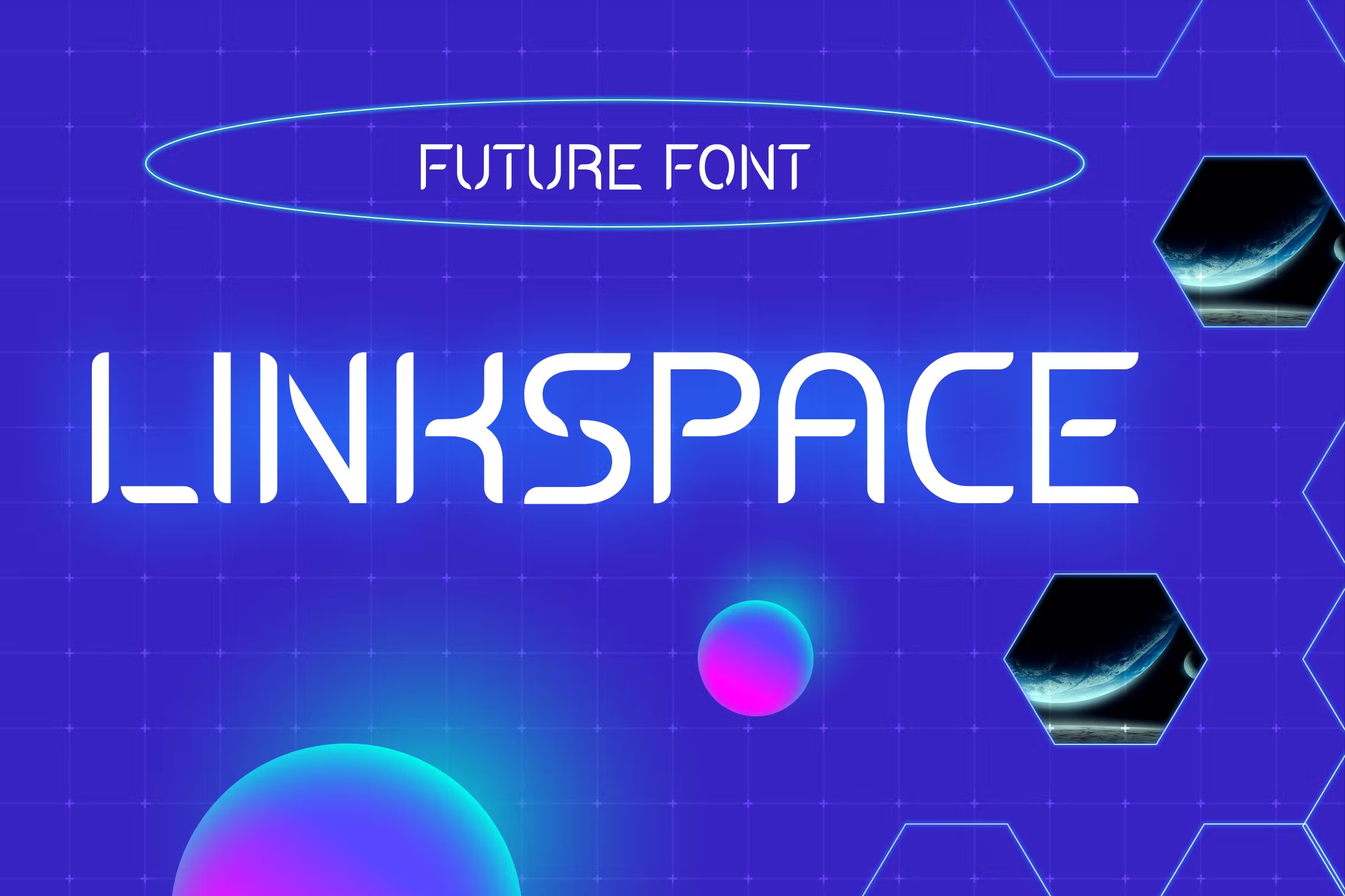 现代未来派海报封面徽标logo设计无衬线英文字体 Linkspace – Futuristic Techno Font插图 现代未来派海报封面徽标logo设计无衬线英文字体 Linkspace – Futuristic Techno Font插图