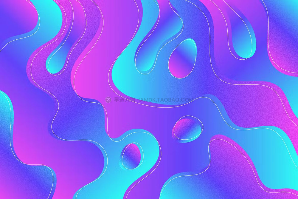 时尚多彩颗粒噪点抽象扭曲液体渐变海报背景底纹ai设计素材 Noisy Liquid Gradient Backgrounds插图4 时尚多彩颗粒噪点抽象扭曲液体渐变海报背景底纹ai设计素材 Noisy Liquid Gradient Backgrounds插图4