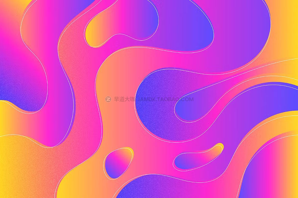 时尚多彩颗粒噪点抽象扭曲液体渐变海报背景底纹ai设计素材 Noisy Liquid Gradient Backgrounds插图2 时尚多彩颗粒噪点抽象扭曲液体渐变海报背景底纹ai设计素材 Noisy Liquid Gradient Backgrounds插图2