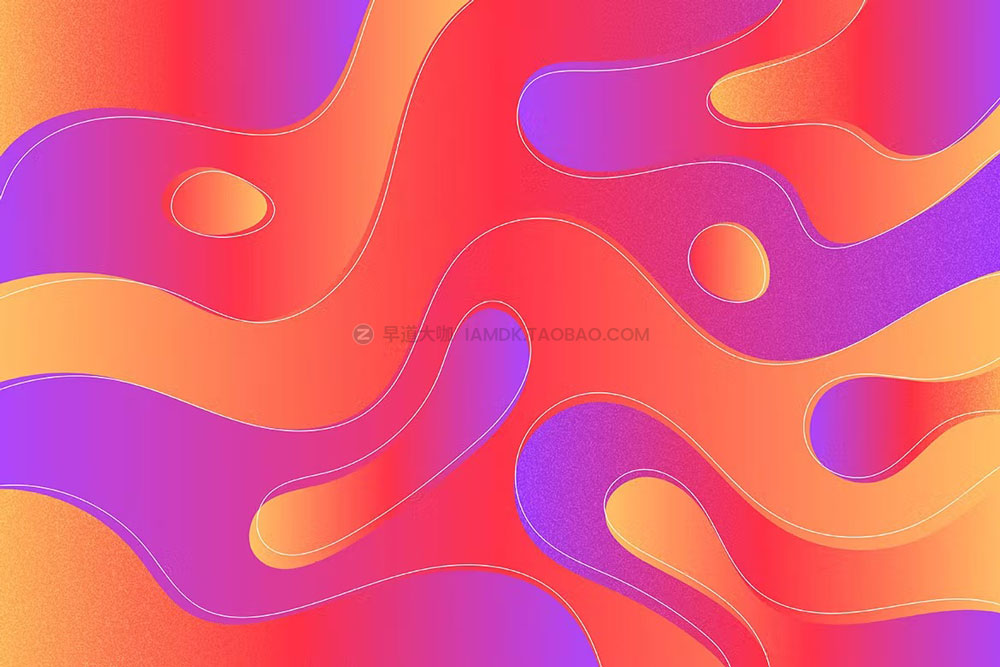 时尚多彩颗粒噪点抽象扭曲液体渐变海报背景底纹ai设计素材 Noisy Liquid Gradient Backgrounds插图8 时尚多彩颗粒噪点抽象扭曲液体渐变海报背景底纹ai设计素材 Noisy Liquid Gradient Backgrounds插图8
