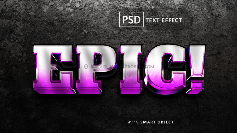 33款赛博朋克科技3d立体标题logo徽标设计展示效果ps样机模板 Text Effect vol 0306插图8