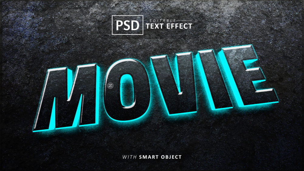 33款赛博朋克科技3d立体标题logo徽标设计展示效果ps样机模板 Text Effect vol 0306插图23