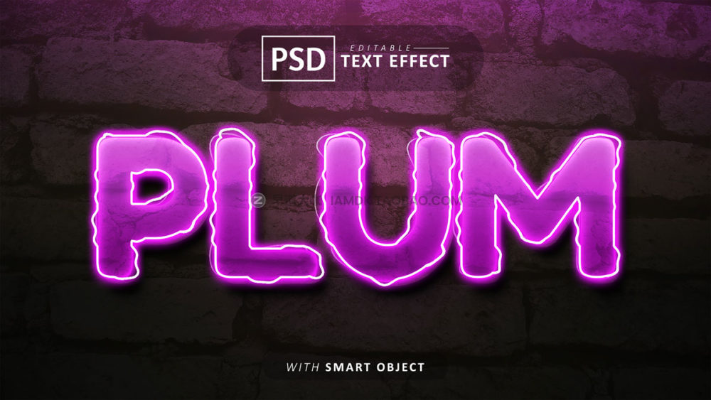 33款赛博朋克科技3d立体标题logo徽标设计展示效果ps样机模板 Text Effect vol 0306插图25