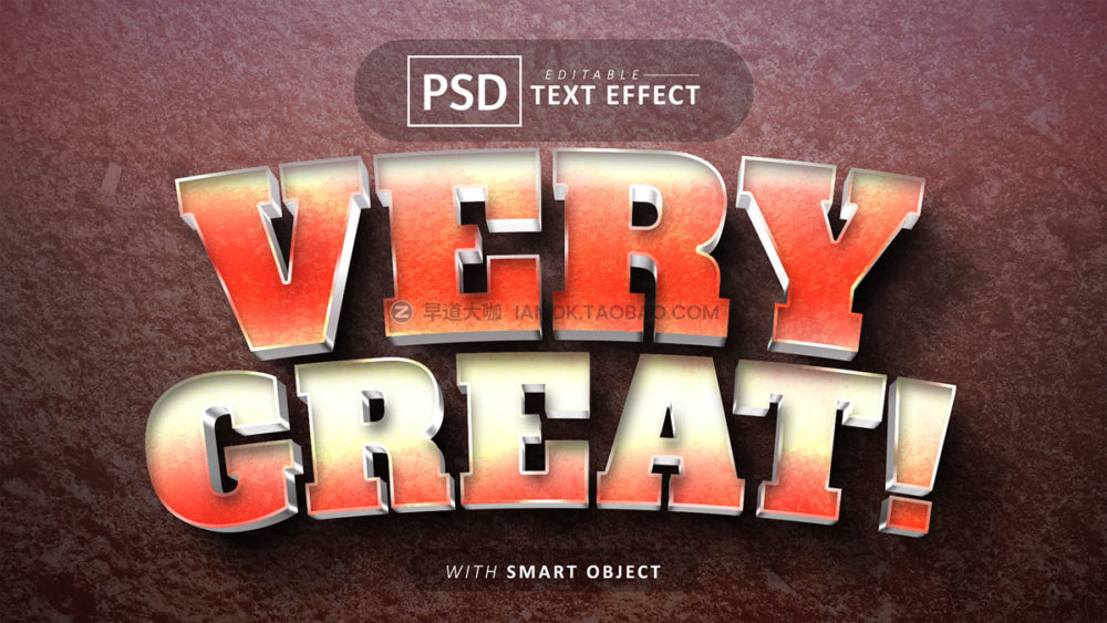 33款赛博朋克科技3d立体标题logo徽标设计展示效果ps样机模板 Text Effect vol 0306插图30