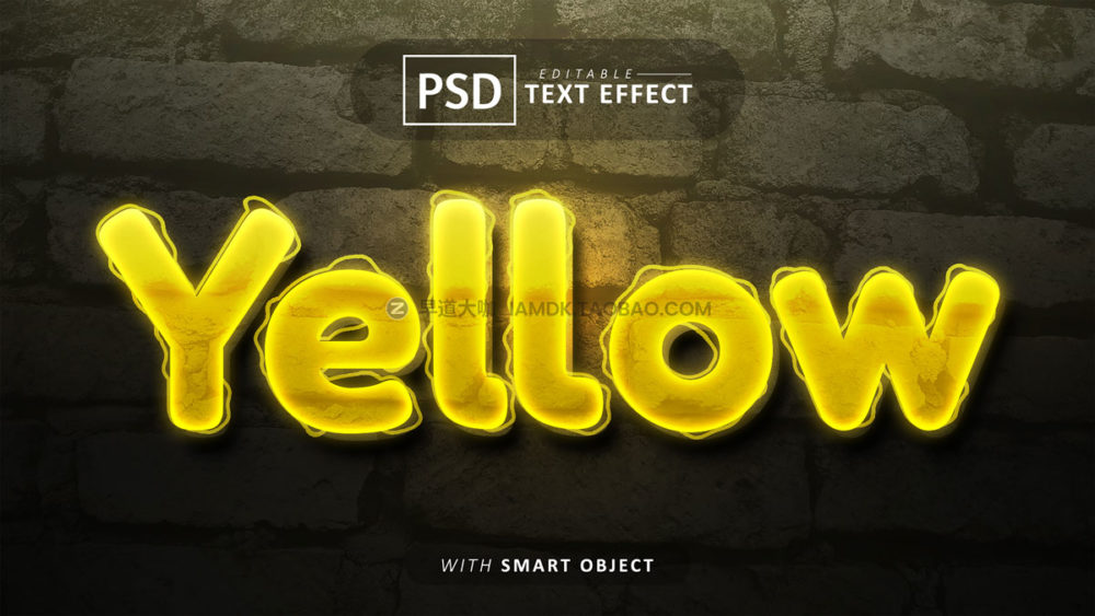 33款赛博朋克科技3d立体标题logo徽标设计展示效果ps样机模板 Text Effect vol 0306插图33