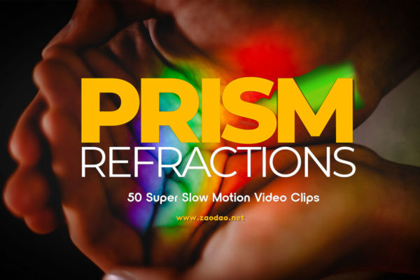 50组棱镜折射多彩梦幻光效4K视频素材 BusyBoxx – V67 Prism Refractions