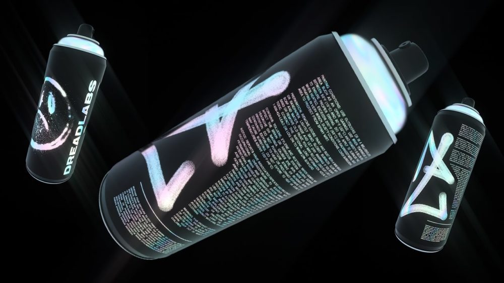 C4D模型 潮流全息喷涂涂鸦喷漆喷雾瓶外观设计3d模型素材 Holographic Spraypaint Can by Dreadlabs插图