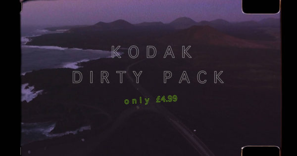 复古做旧颗粒噪点划痕柯达胶片纹理遮罩4k视频素材包 Daniel John Peters – Kodak Dirty Pack – LUTs & Overlays