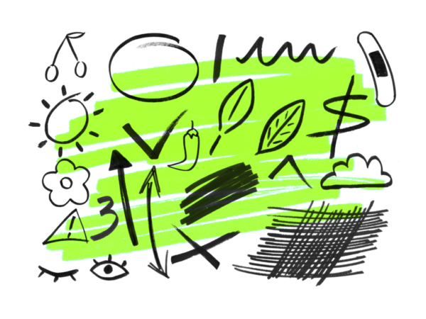 78个复古嘻哈手绘涂鸦数字符号线条png免抠图免费下载 Scratches