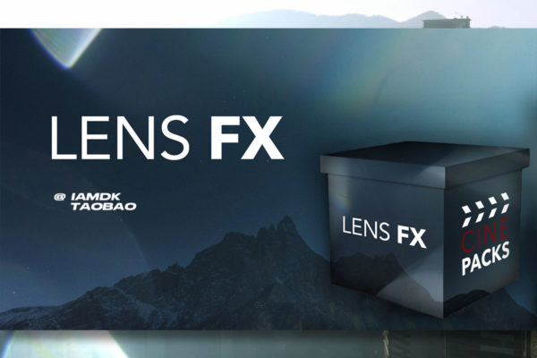 42组逼真镜头光晕光束光斑纹理背景叠加4k视频素材包 CinePacks – Lens FX 1