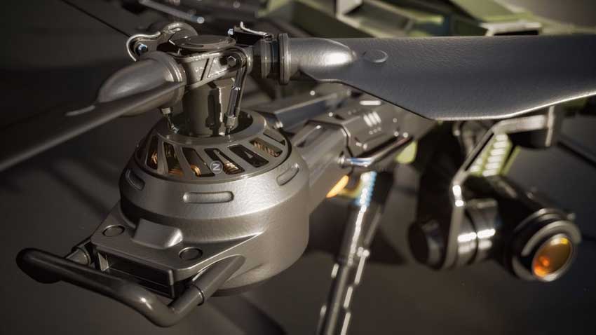 航拍无人机3d模型MA / MAX / C4D / BLEND / FBX / OBJ等 Kitbash3D – Veh Drones插图2