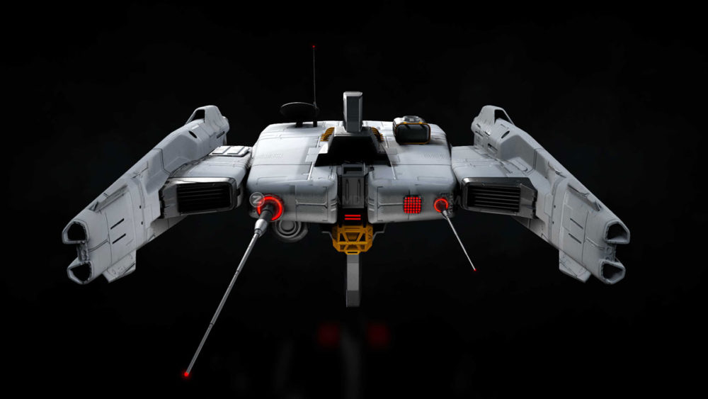 未来科幻航天宇宙飞船飞行器3D模型MAX/OBJ/FBX格式 Kitbash3D – Veh Spaceships插图8