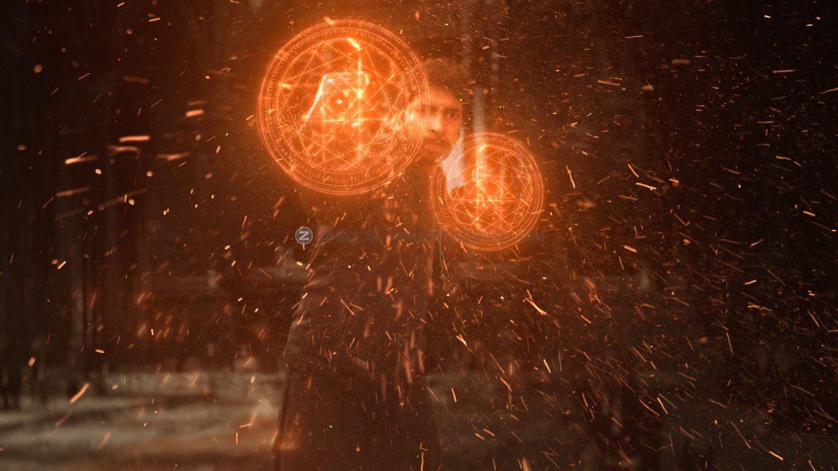 43组奇异博士能量盾粒子传送门特效合成4K视频素材 Doctor Strange Ultimate VFX Assets Pack插图1