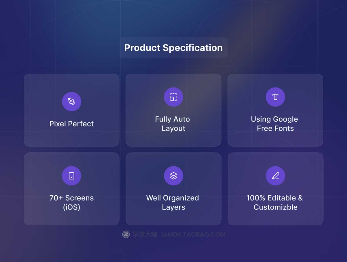 70屏热力资源HR招聘应聘APP应用程序界面设计UI套件素材 HR & Recruitment App UI Kit插图1