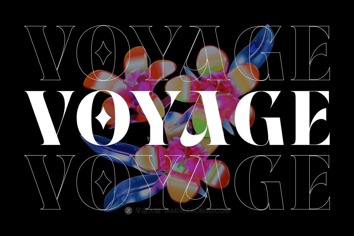 70年代复古迷幻品牌推广杂志海报标题设计粗体英文字体包 Vintage Mohai – Retro Font插图2