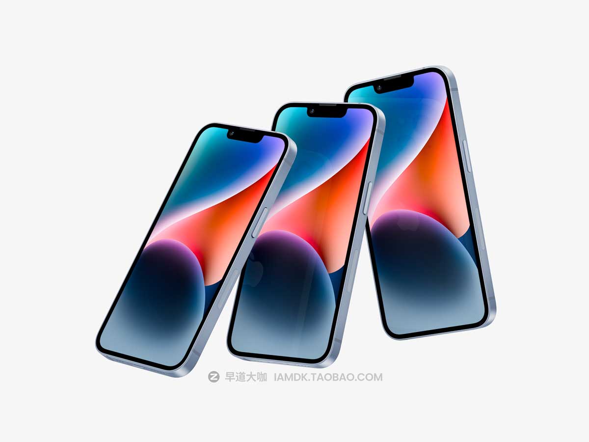 20款极简苹果iPhone 14手机App应用UI界面广告设计展示PS样机模板 iPhone 14 Mockups插图21
