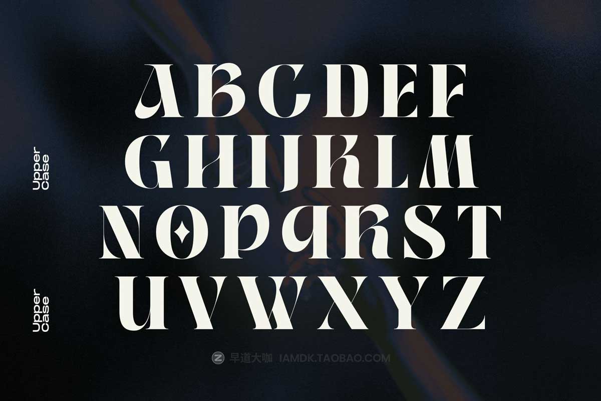 70年代复古迷幻品牌推广杂志海报标题设计粗体英文字体包 Vintage Mohai – Retro Font插图4
