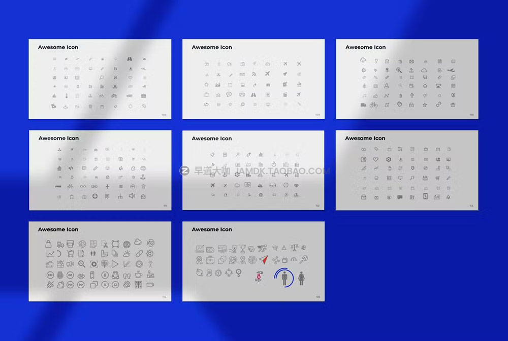 115张简约企业介绍项目提案市场分析数据图表演讲ppt模板 Pitch Deck Powerpoint Template插图12