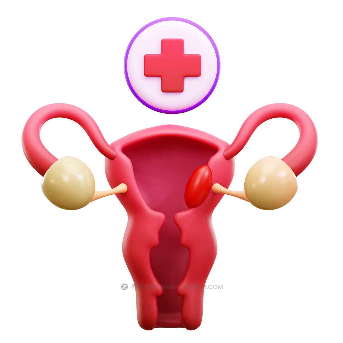 30款卡通医疗医院检查体验检测3D插画图标Icons设计素材 Medical Checkup 3D Illustration Pack插图8