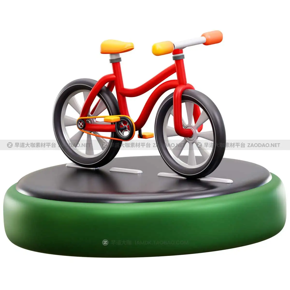 20个时尚奥林匹克体育运动健身3D插画插图图标Icons设计素材 Sports And Olympics 3D Illustration Pack插图18