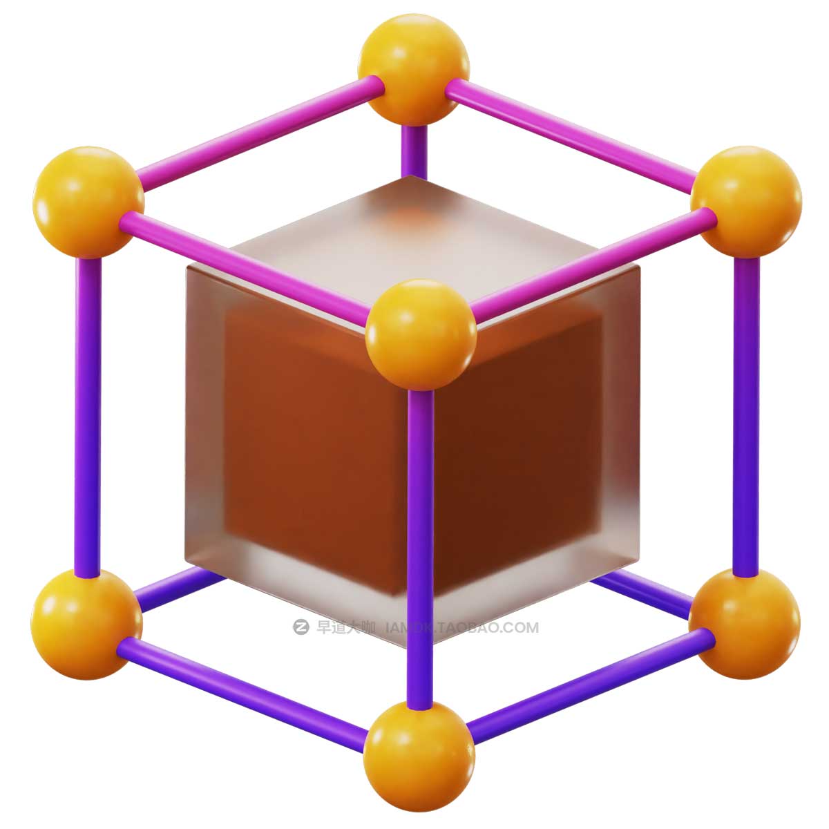 20款时尚加密货币比特币金融银行理财3D插画图标Icons设计素材 Crypto 3D Icon插图15