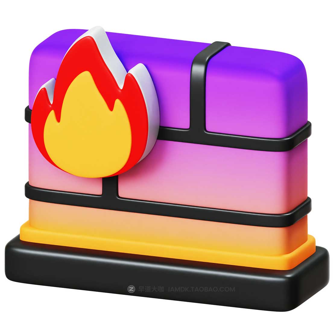 20款3D卡通互联网科技网络安全插画插图图标Icons设计素材合集 Cyber Security 3D Icon Pack插图8