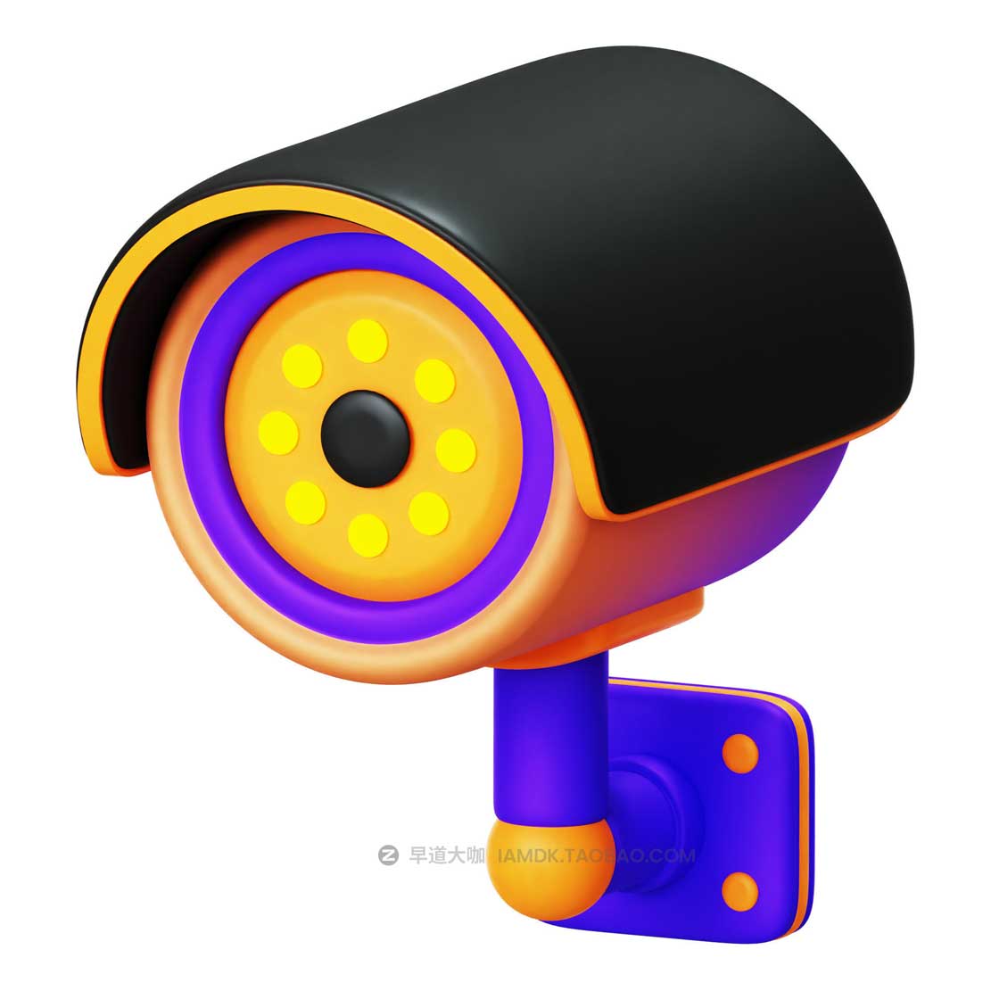 20款3D卡通互联网科技网络安全插画插图图标Icons设计素材合集 Cyber Security 3D Icon Pack插图23