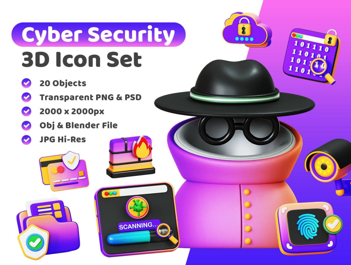 cyber-security-icon-pack-3d-model-3d-model-ffd72f9336