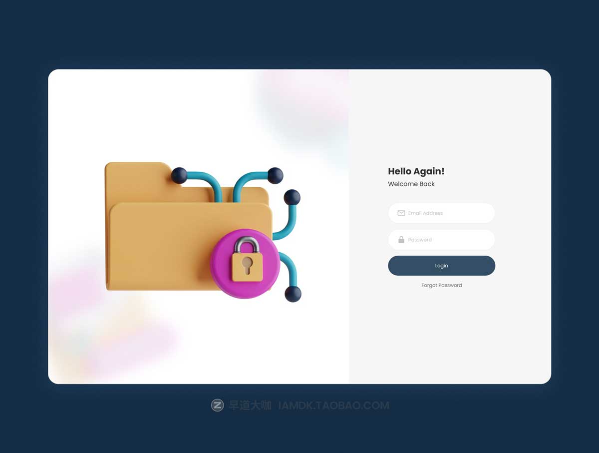 20个3D网络安全互联网科技插图图标Icons设计素材合集 Cyber Security 3D Icon Set插图4