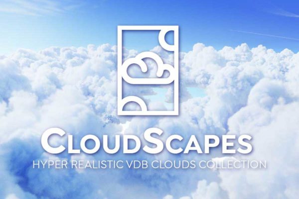 211组Blender真实云朵白云VDB模型预设 Blender Market – Cloudscapes – Hyper Realistic Vdb Clouds Collection