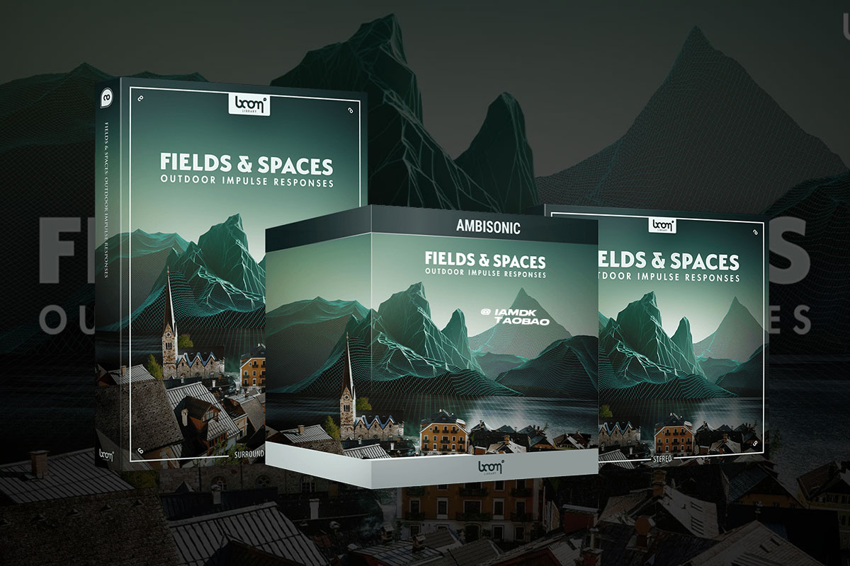 5100+组自然森林峡谷城市楼房日常生活环境无损音效素材包 BOOM Library – Fields & Spaces: Outdoor Impulse Responses插图