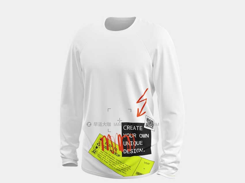 32款潮牌街头嘻哈服饰T恤半袖图案展示贴图样机PSD设计素材 T-Shirt Mockups插图27
