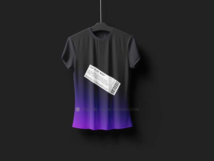 32款潮牌街头嘻哈服饰T恤半袖图案展示贴图样机PSD设计素材 T-Shirt Mockups插图10