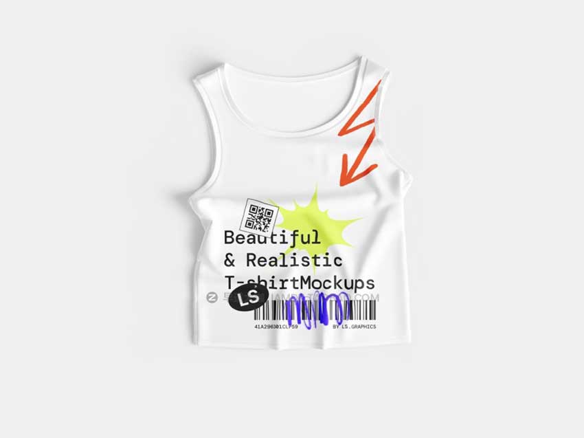 32款潮牌街头嘻哈服饰T恤半袖图案展示贴图样机PSD设计素材 T-Shirt Mockups插图18