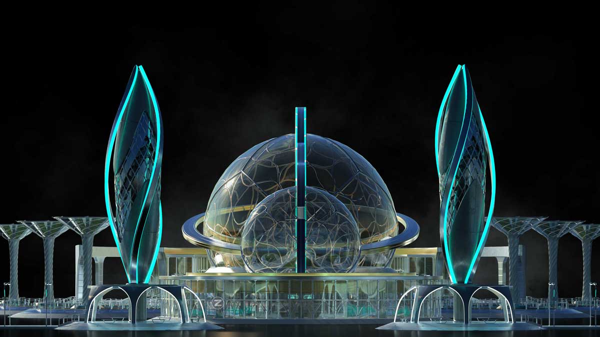 未来科幻楼房建筑城市3D模型 C4D/Blender/MAX/Maya/FBX/OBJ/UE等 KitBash3D – OASIS插图17