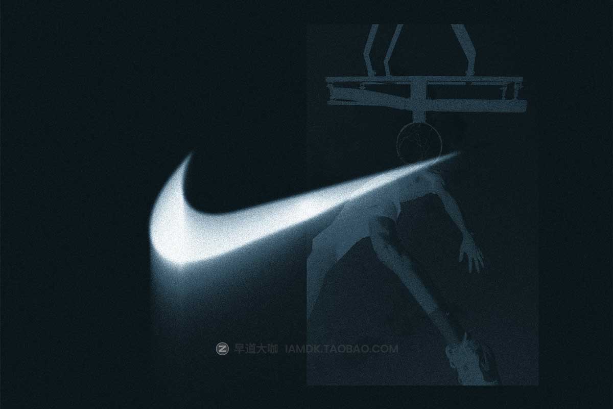 复古X光射线扫描器透视噪点模糊文本Logo标题处理PSD特效样机 X-Ray Text Distortion Effect插图2